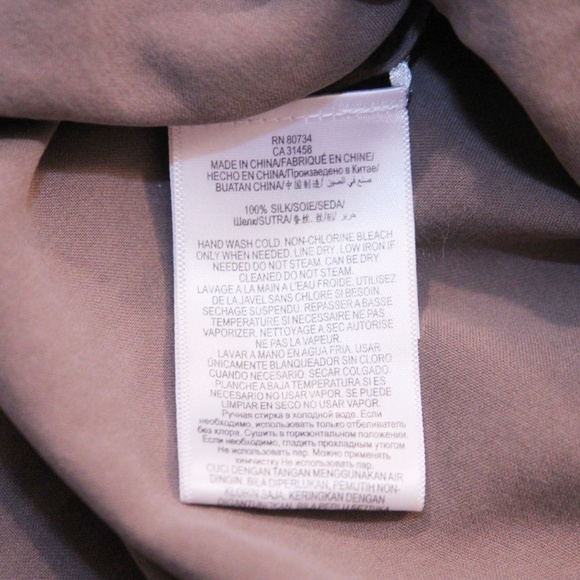 SOLD BCBG Maxazria Jennan Silk Cargo Sleeveless - Picture 3 of 6